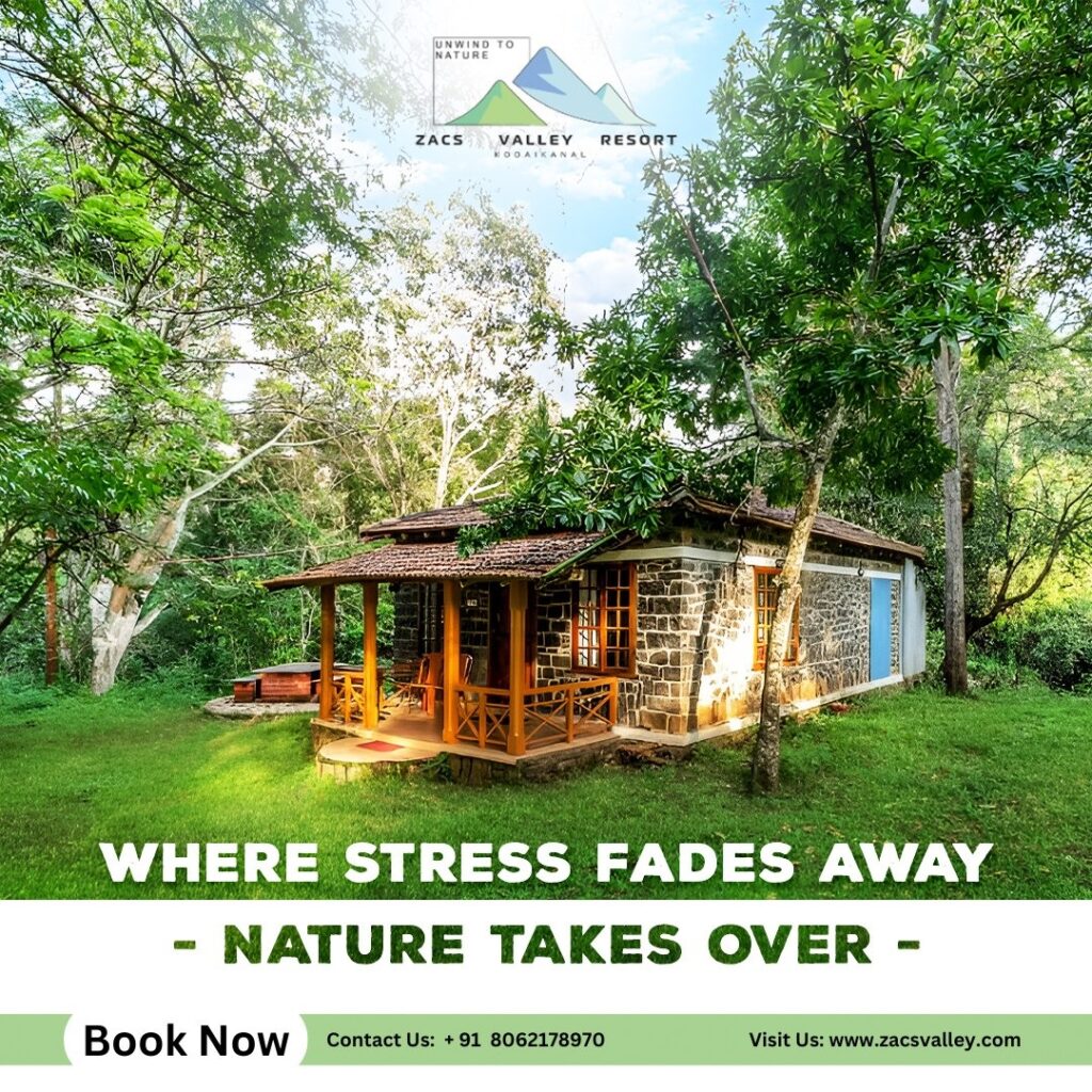 Best family-friendly cottage in Kodaikanal – Zacs Valley Resort